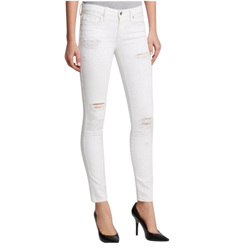 Genetic Denim Shya Skinny Jeans Sz 27 White